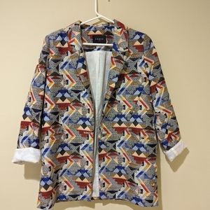 Frnch Brand multi color blazer